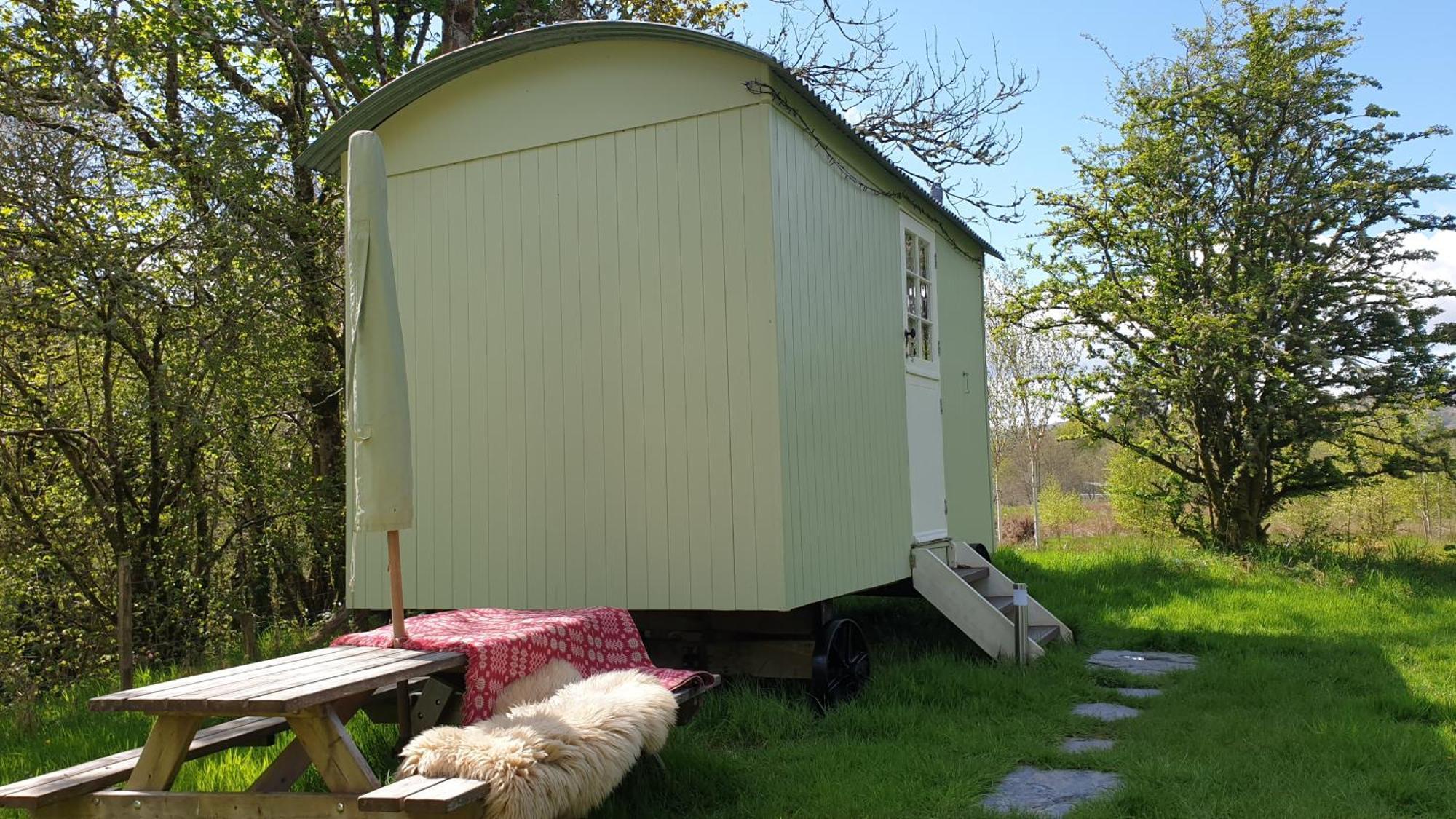 Snowdonia Shepherds' Huts Conwy Eksteriør billede
